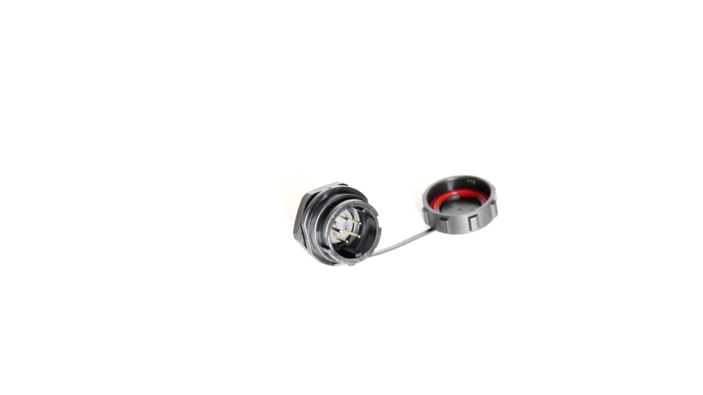 RS PRO Circular Connector, 5 Contacts, Panel Mount, Plug, Male, IP67