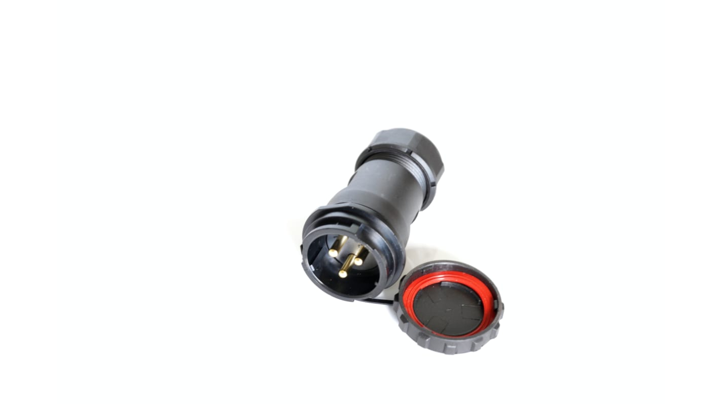 Conector circular RS PRO macho de 3 vías macho, montaje aéreo, IP67