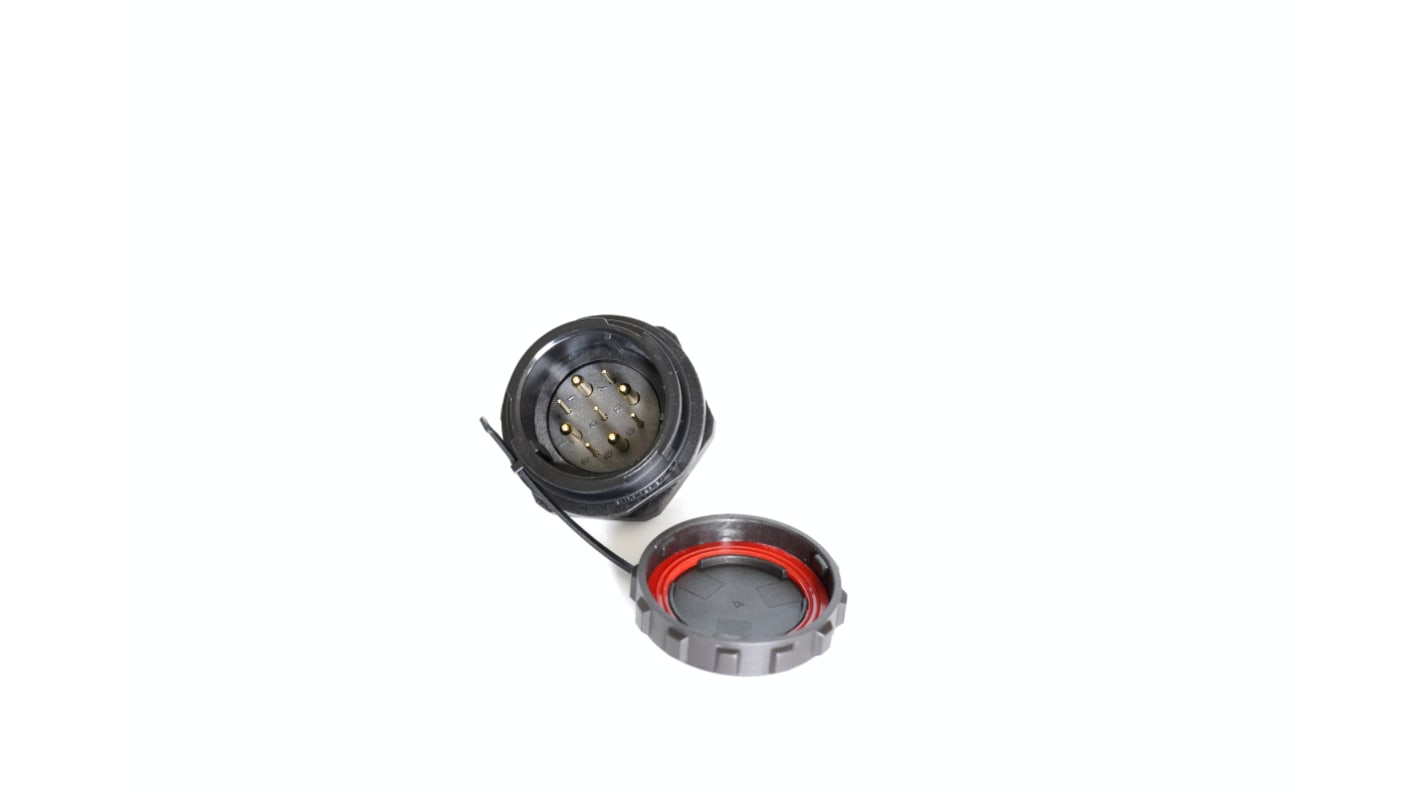 RS PRO Circular Connector, 9 Contacts, Panel Mount, Plug, Male, IP67