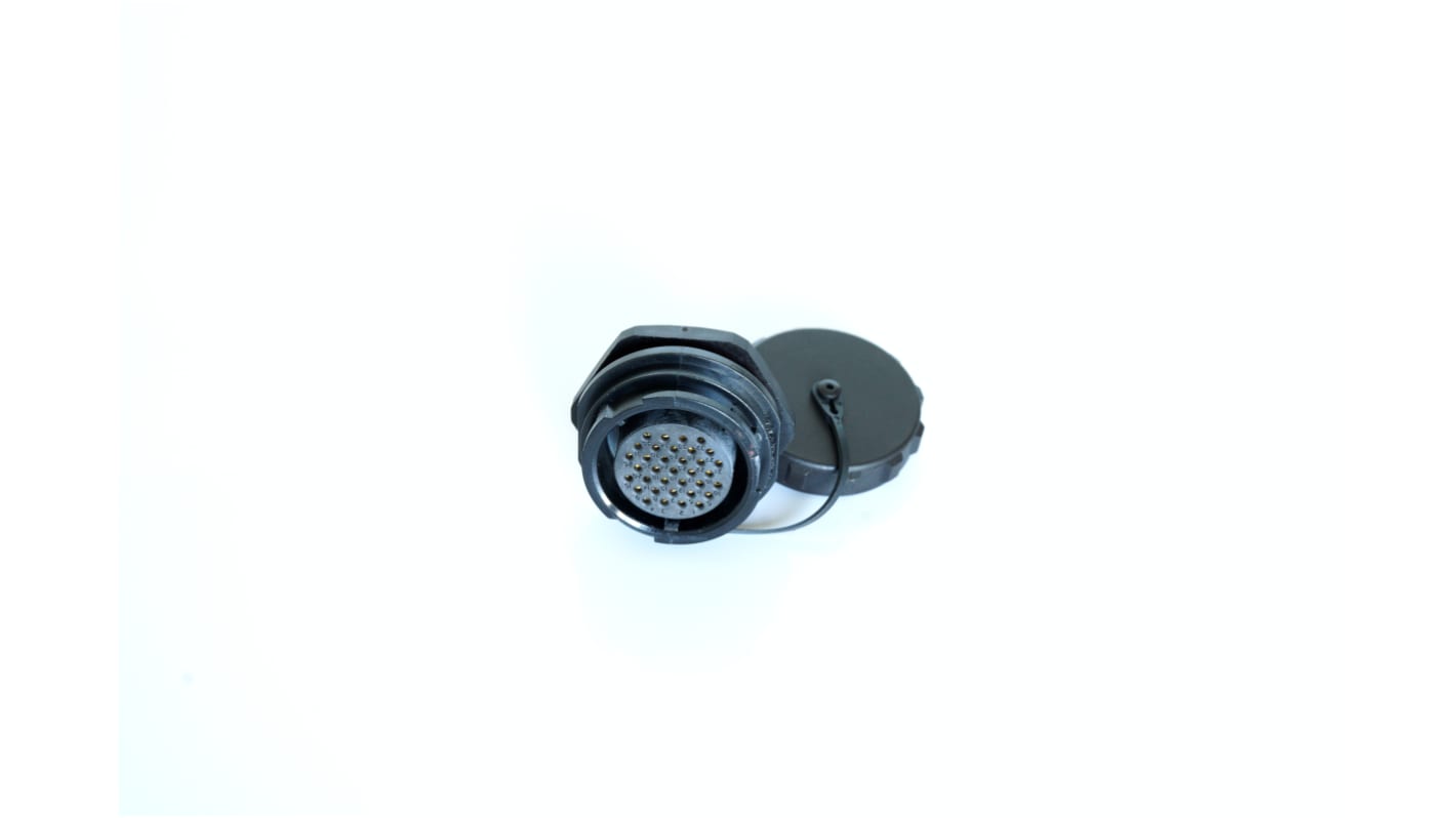 Conector circular RS PRO hembra de 35 vías hembra, Montaje en Panel, IP67