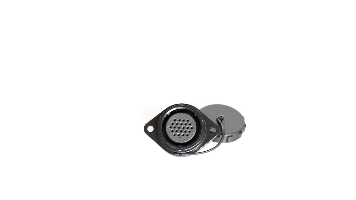 Conector circular RS PRO hembra de 24 vías hembra, Montaje en Panel, IP67