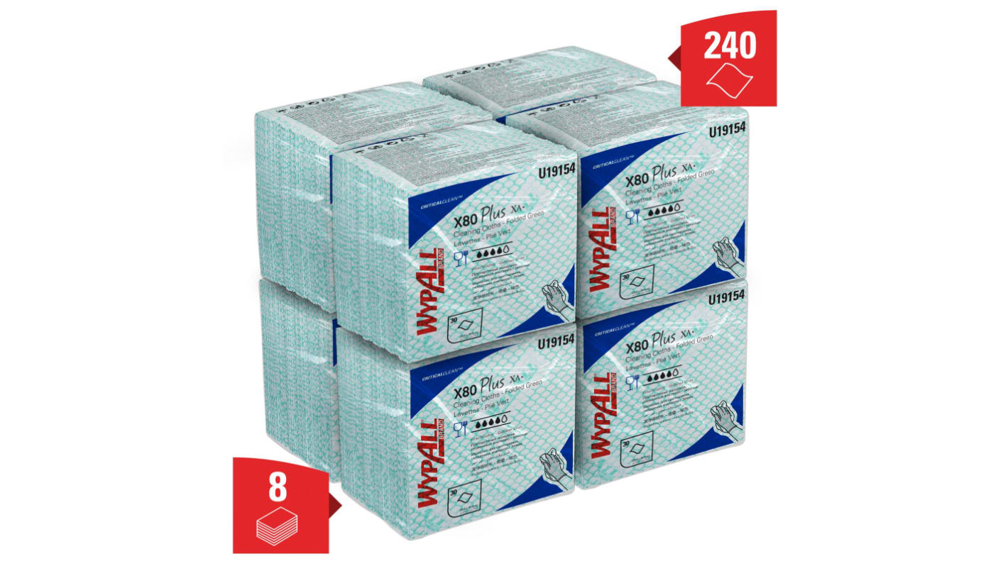 Lingettes Kimberly Clark pour Nettoyage x 30