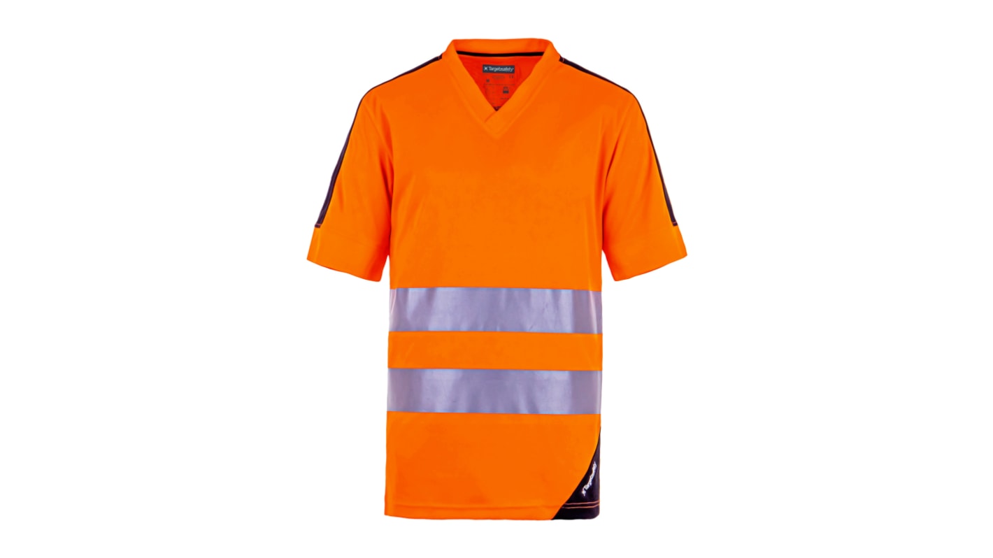 T2S Krypton Orange Unisex Hi Vis T-Shirt, XXL