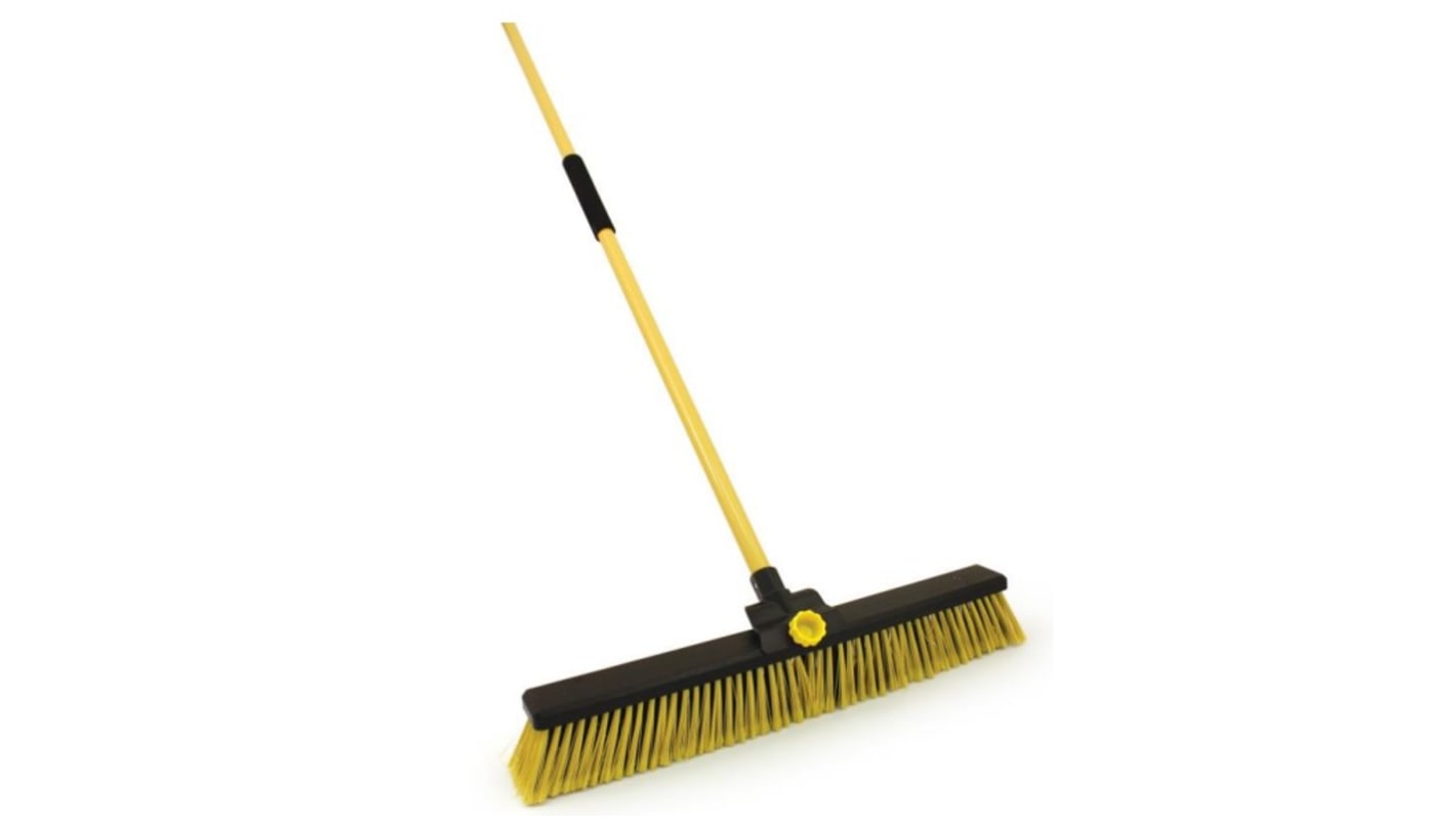 Bulldozer Broom With PVC Bristles for Dust Cleaning