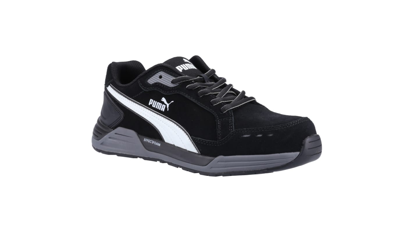 Puma Safety 6446 Herren Sicherheitsschuhe Schwarz, mit Zehen-Schutzkappe, Größe 41 / UK 8