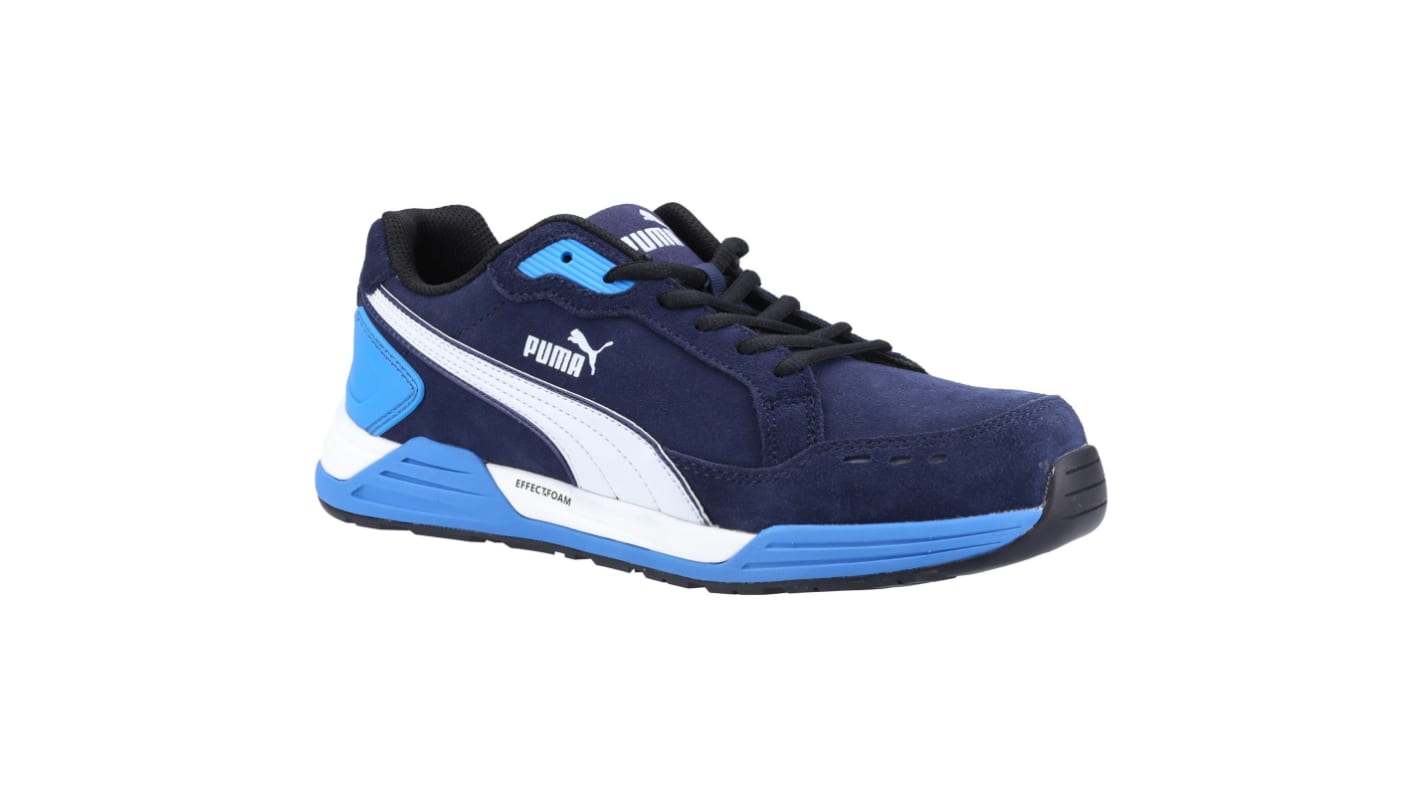 Puma Safety 6446 Herren Sicherheitsschuhe Blau, mit Zehen-Schutzkappe, Größe 42 / UK 8