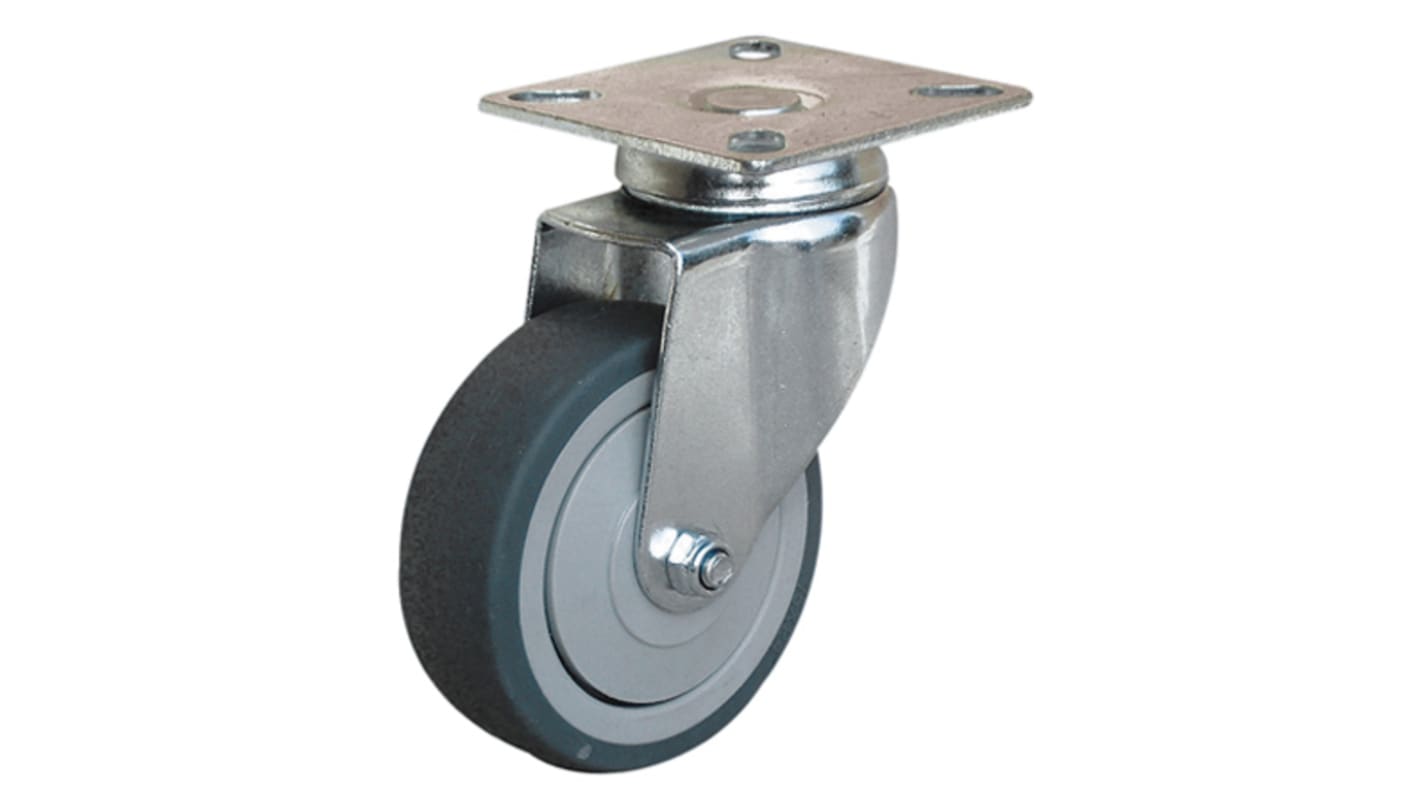 Guitel Hervieu Swivel Castor Wheel, 40kg Capacity, 50mm Wheel