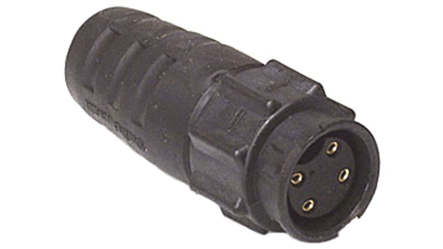 Switchcraft Circular Connector, 4 Contacts, Cable Mount, Socket, Female, IP68, IP69K, EN3 Series