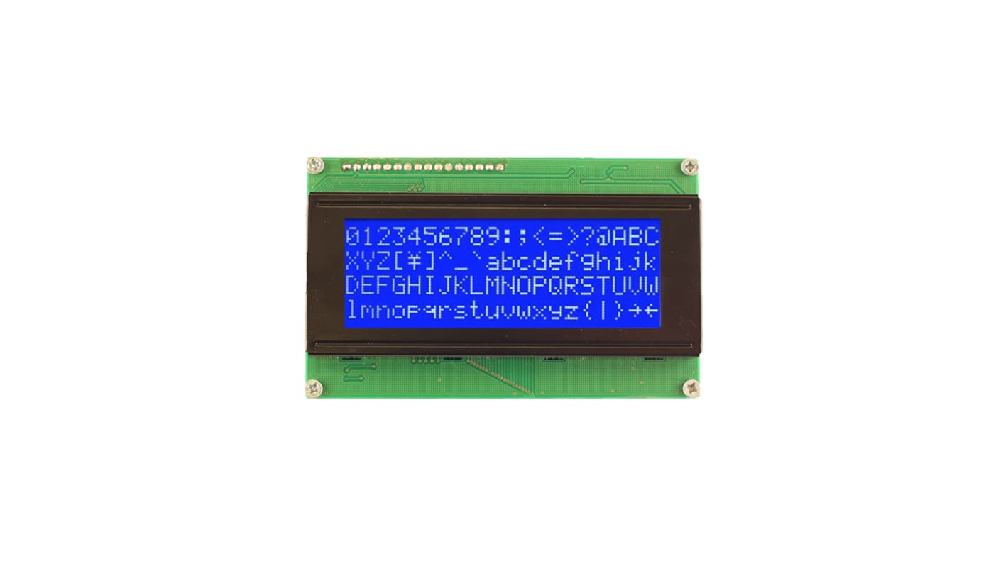 Display monocromatico LCD Midas, LCD, 4x20 caratteri