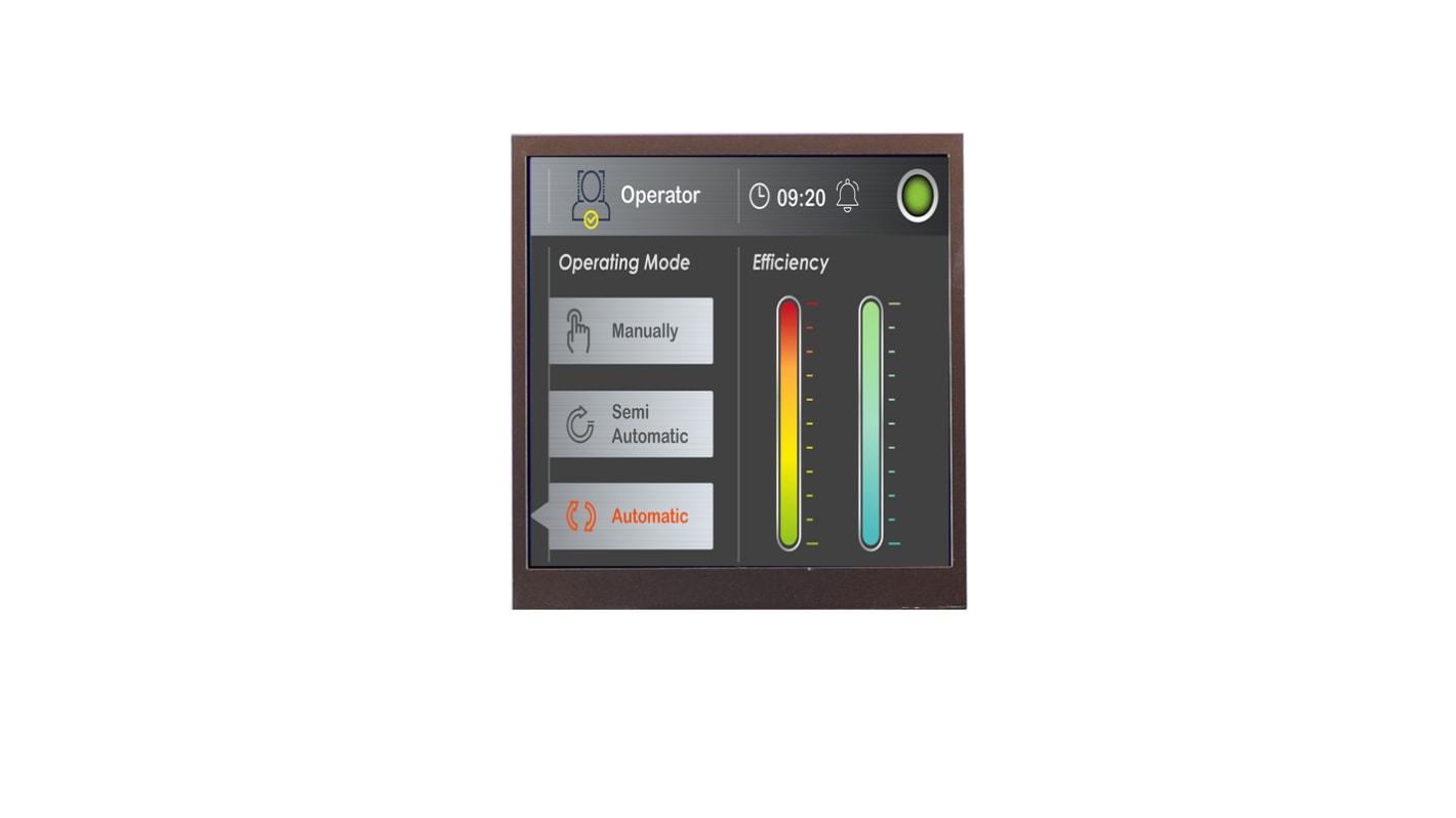 Midas MDT0400EIS-MIPI LCD Colour Display, 4in, 480 x 480pixels