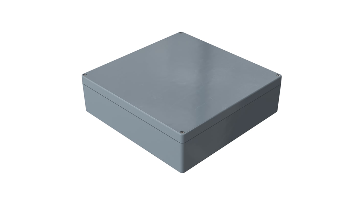 Caja Rose de Poliéster reforzado con fibra de vidrio Gris, 405 x 400 x 121mm, IP66, , Lloyds Register, Registro