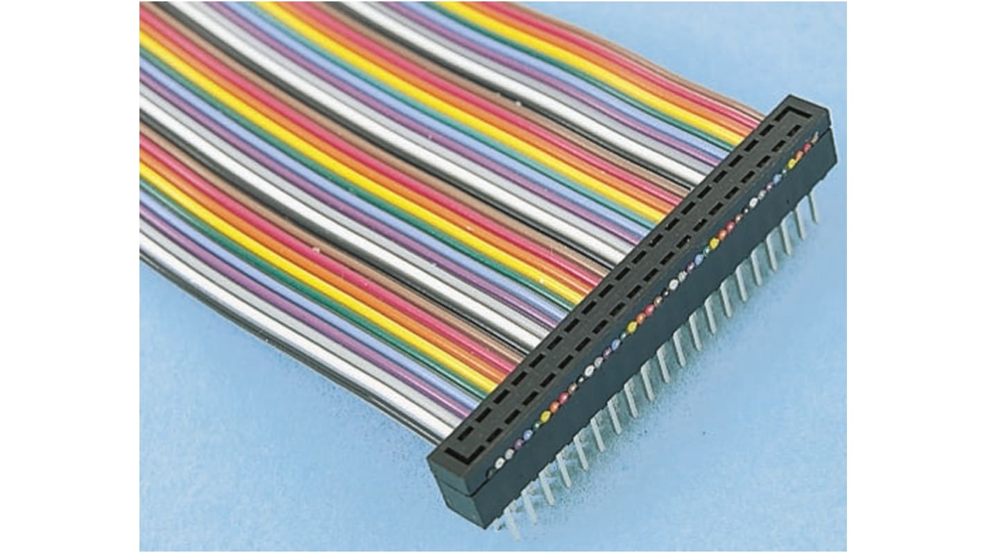 Samtec HCMD Series Ribbon Cable, 36-Way, 2.54mm Pitch