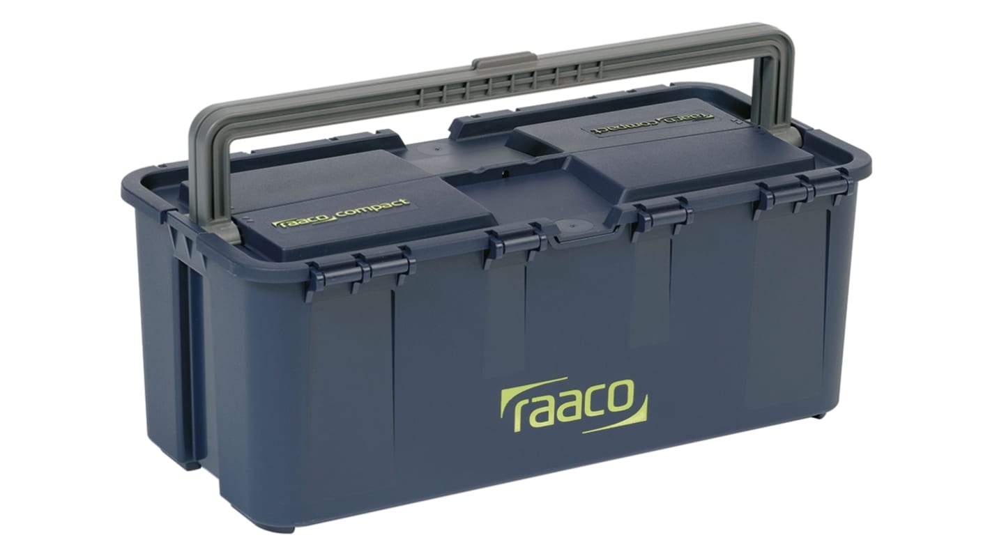 Raaco Kunststoff Werkzeugbox, L. 425mm B. 215mm H. 170mm, 30kg