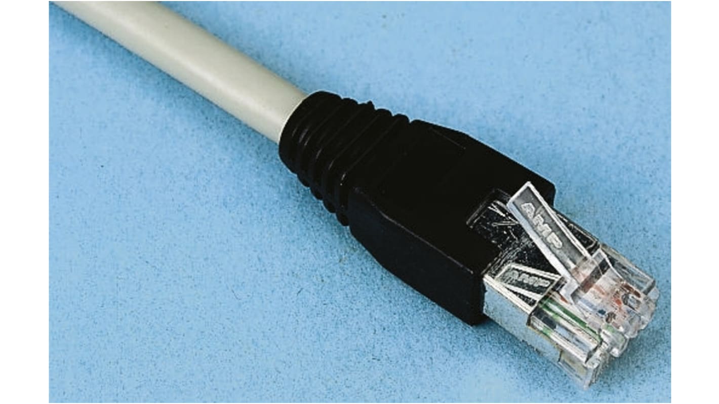 Cafca Cat5 Ethernet Cable, FTP, Black, 4m