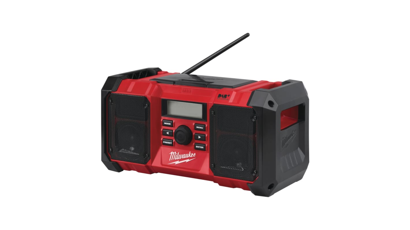 Milwaukee Work Site Radio, 18V, DAB, 5kg