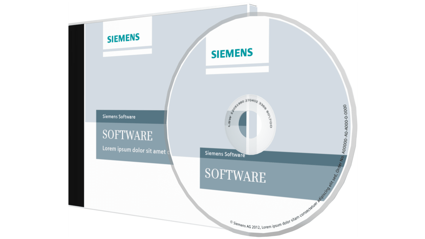 Siemens Licens, til brug med Windows 7,45 x 10,6 x 1,34 tommer