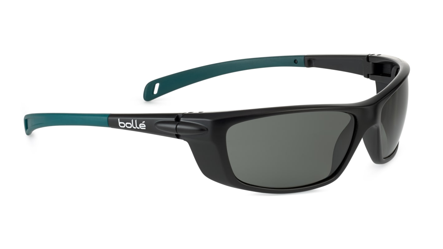 Bolle BAXTER Safety Glasses, Smoke PC Lens