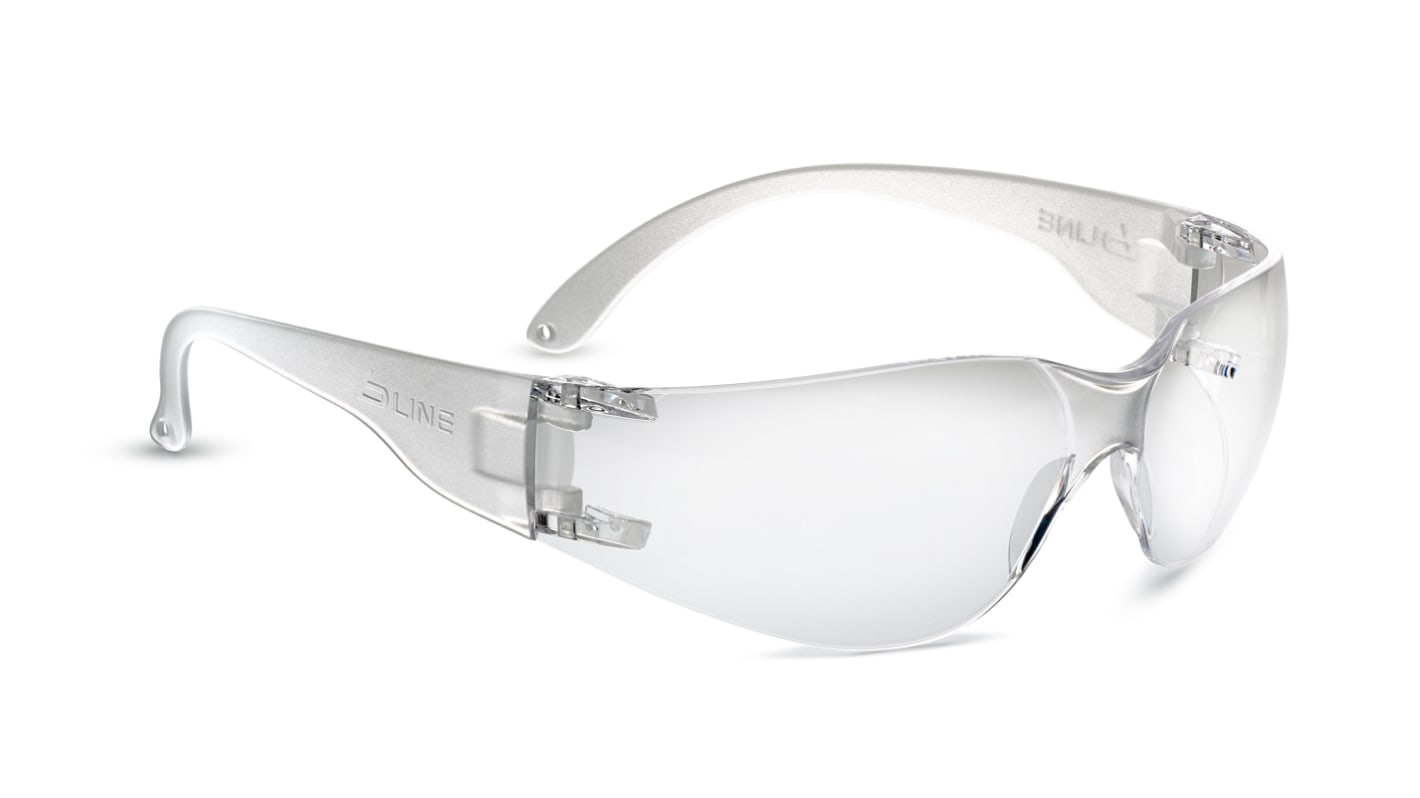 Bolle BL30 Anti-Mist UV Safety Glasses, Clear PC Lens