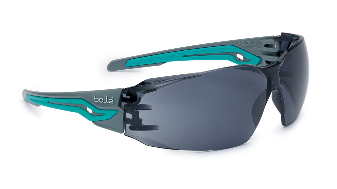 Bolle SILEX+ Anti-Mist Safety Glasses, Smoke Polycarbonate Lens