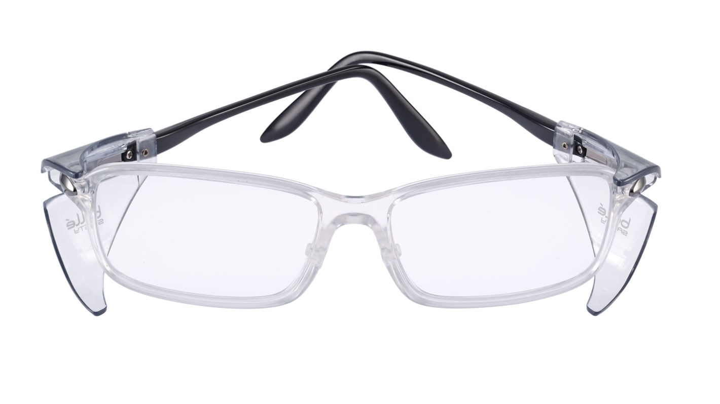 Bolle B809 UV Safety Glasses, Clear PC Lens