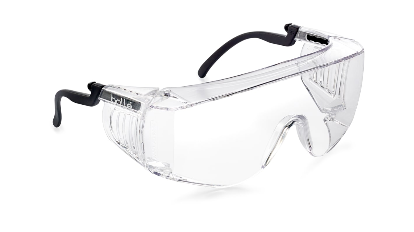 Bolle SQUALE Anti-Mist UV Over Specs, Clear PC Lens