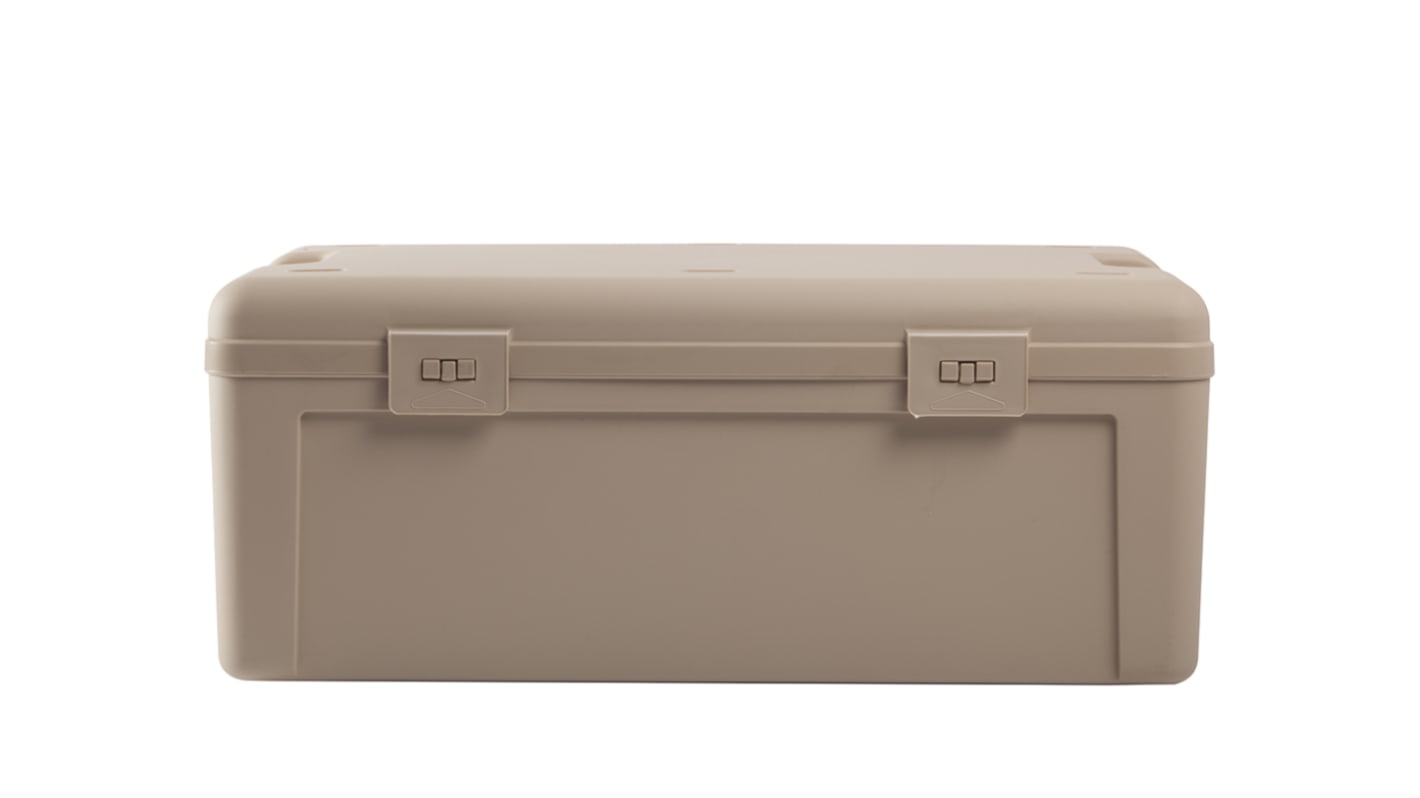 RS PRO Polypropylen Transportkoffer Beige, Außenmaße 512 x 308 x 212mm / Innen 493 x 275 x 196mm