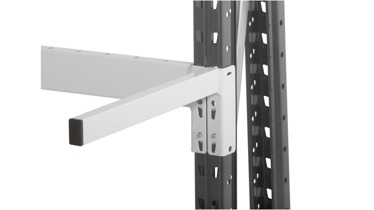 Manorga Steel Light Grey Storage Racking, 350mm x 50mm x 350mm