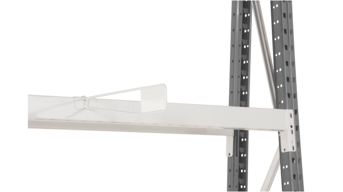 ZRSEPFILETIQINT01 | Manorga Steel Light Grey Storage Racking, 350mm x ...