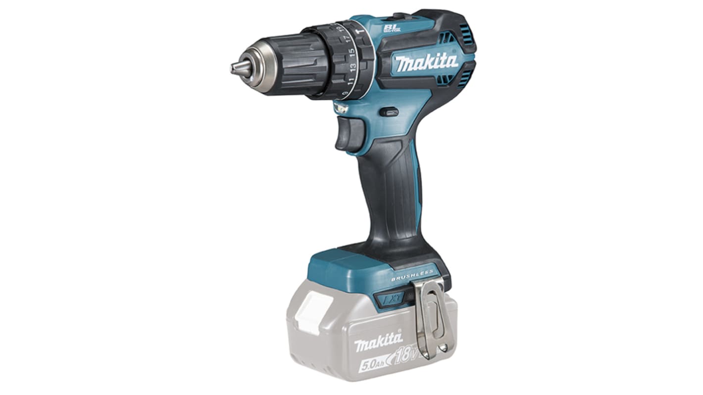 Trapano combinato Cordless Makita DHP485Z, 18V, 0 → 1900 rpm, 0 → 500giri/min