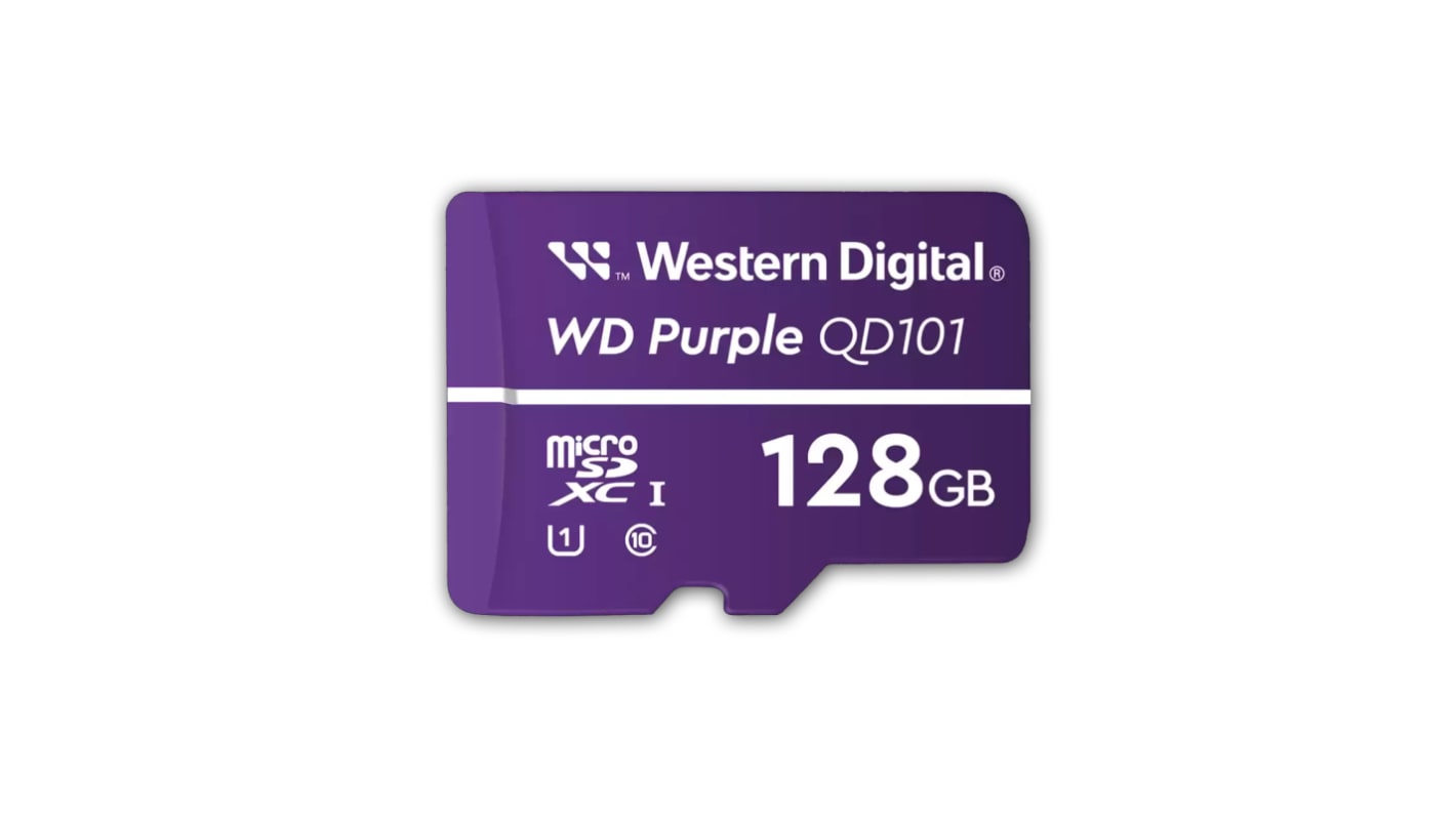 Western Digital 128 GB Industrial MicroSD SD Card