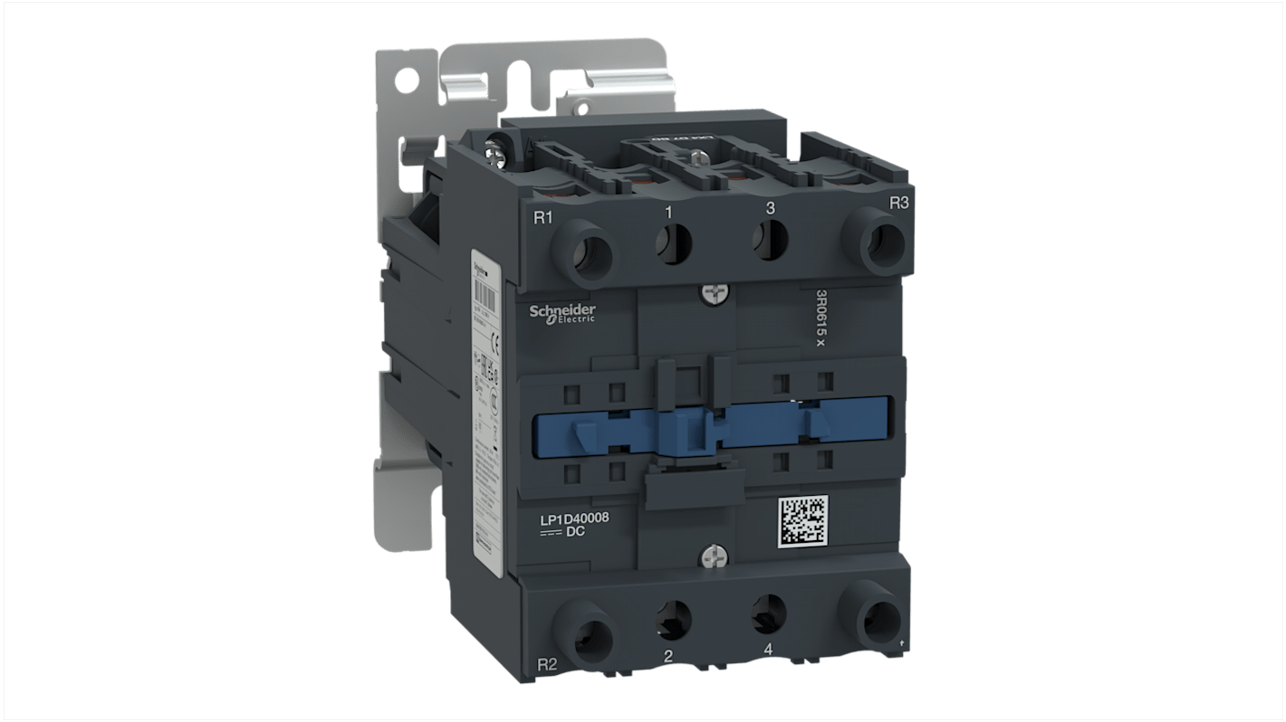 Schneider Electric TeSys D LP1D Leistungsschütz / 48 V Spule, 4 -polig 1 Schließer, 1 Öffner / 60 A, Wechslerkontakt