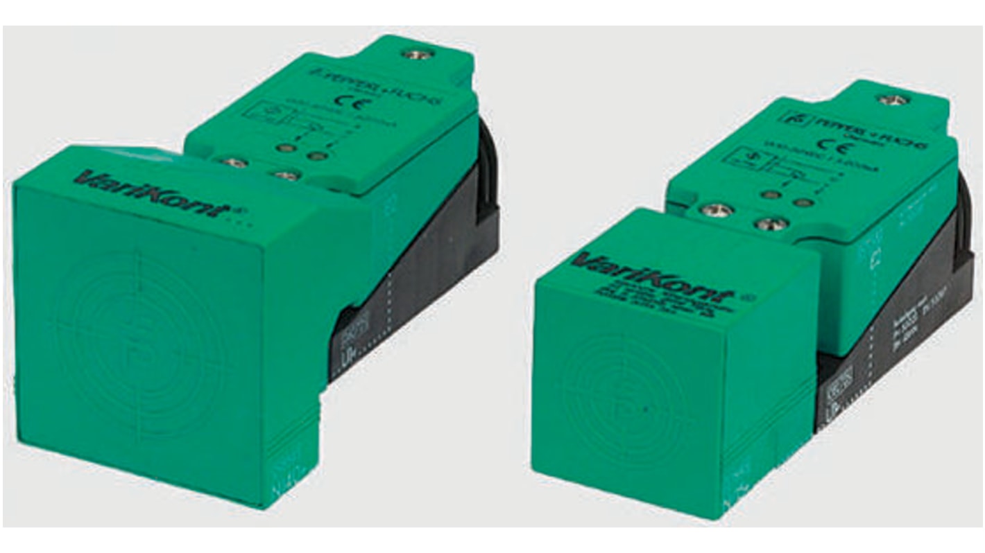 Pepperl + Fuchs Block-Style Proximity Sensor, 40 mm Detection, NPN Output, 10 → 60 V dc, IP68