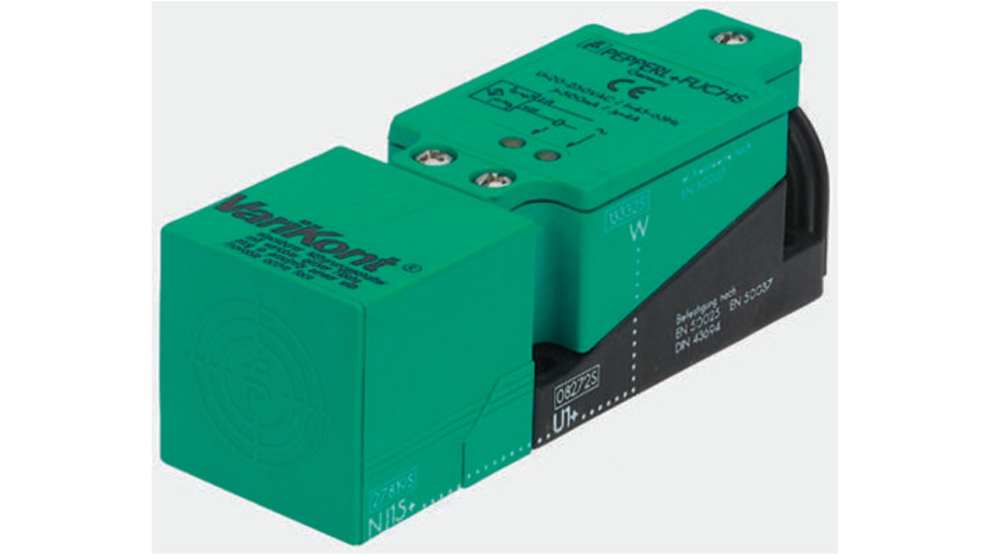 Pepperl + Fuchs Näherungssensor Induktiv, Kubisch 15 mm PNP 10 → 60 V dc / 200 mA, IP68