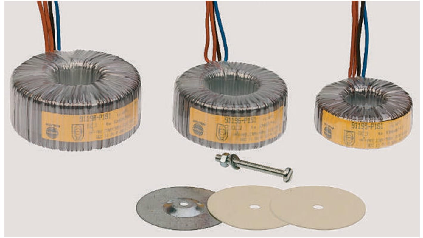 Nuvotem Talema 230V ac, 11.8V ac Toroidal Transformer, 50VA 1 Output