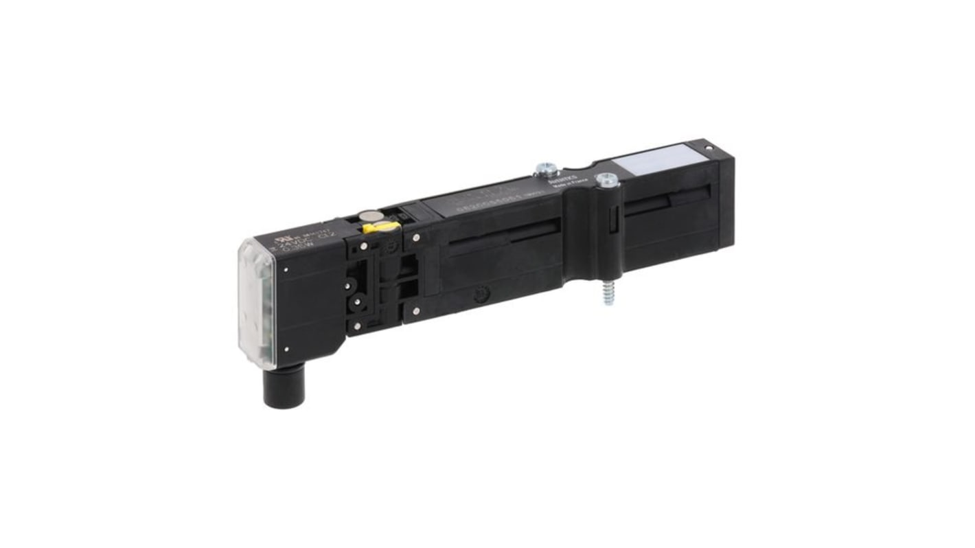 EMERSON – AVENTICS Orsószelep HF03-LG, 5/2 Single Solenoid, Externa Pilot, Elektromos, rögzítés: Talp