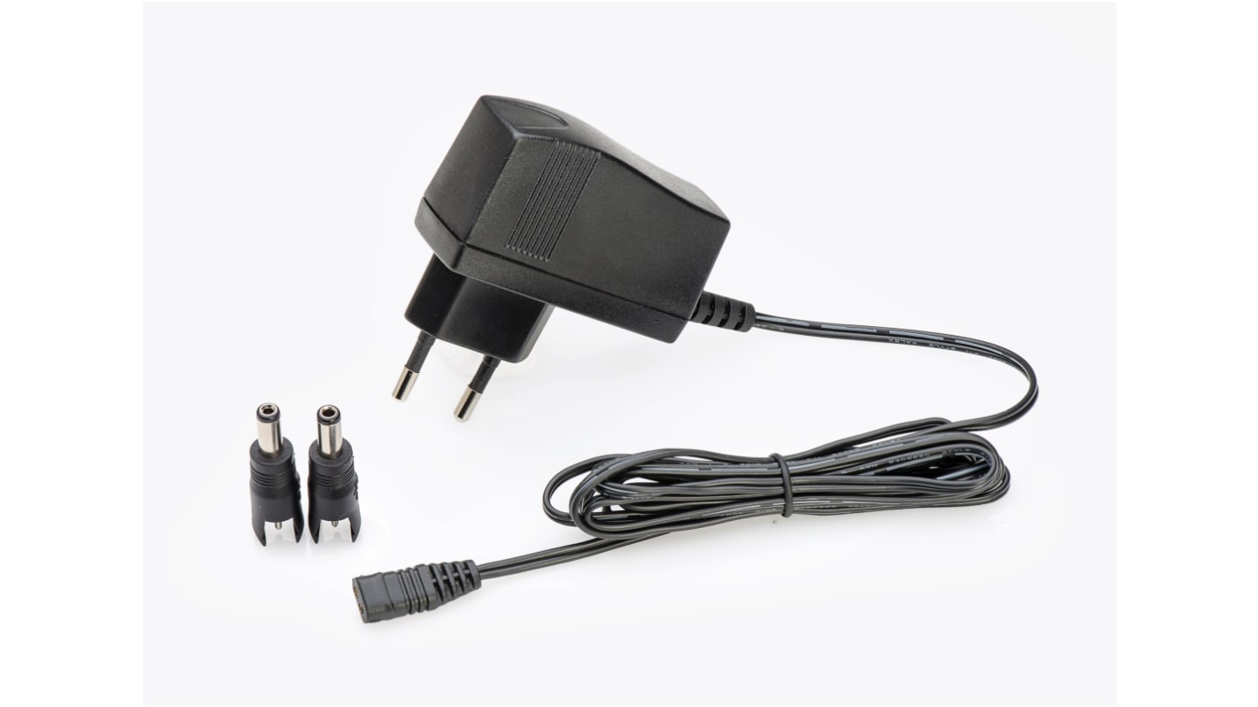 Mascot 7.5W Plug-In AC/DC Adapter 12V dc Output, 650mA Output