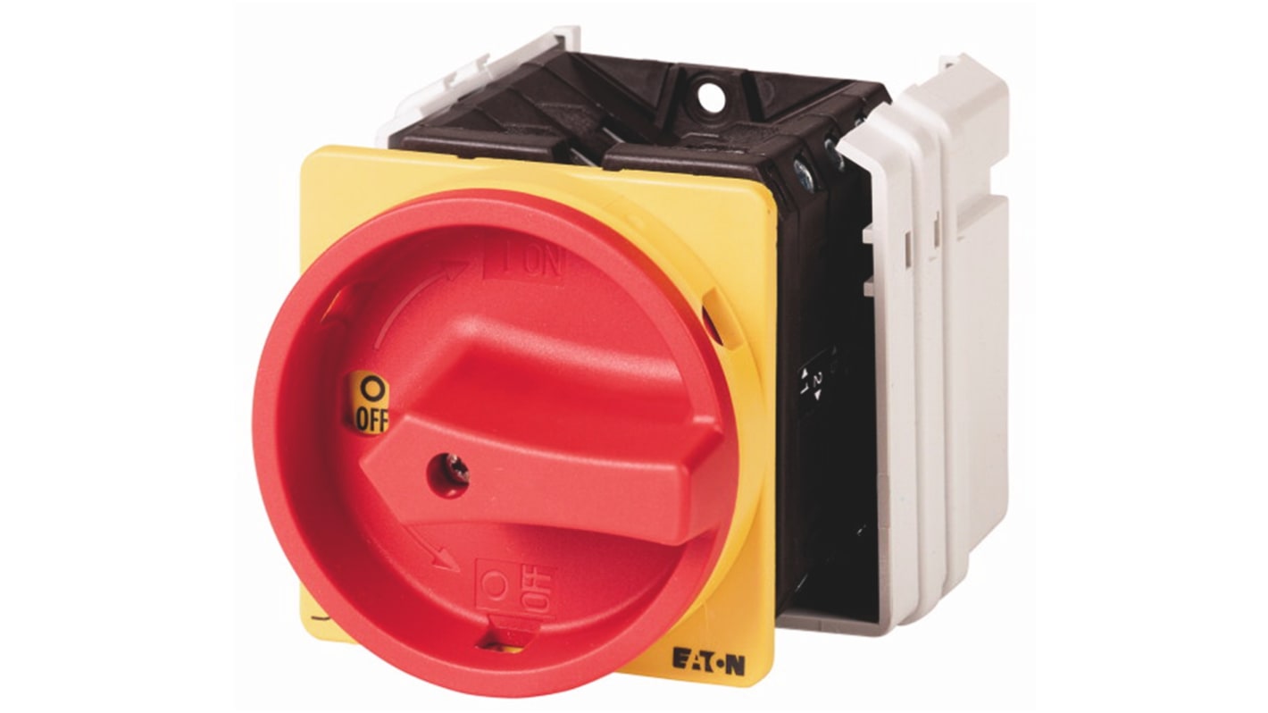 Eaton 1P Pole Panel Mount Isolator Switch - 63A Maximum Current, 22kW Power Rating, IP65