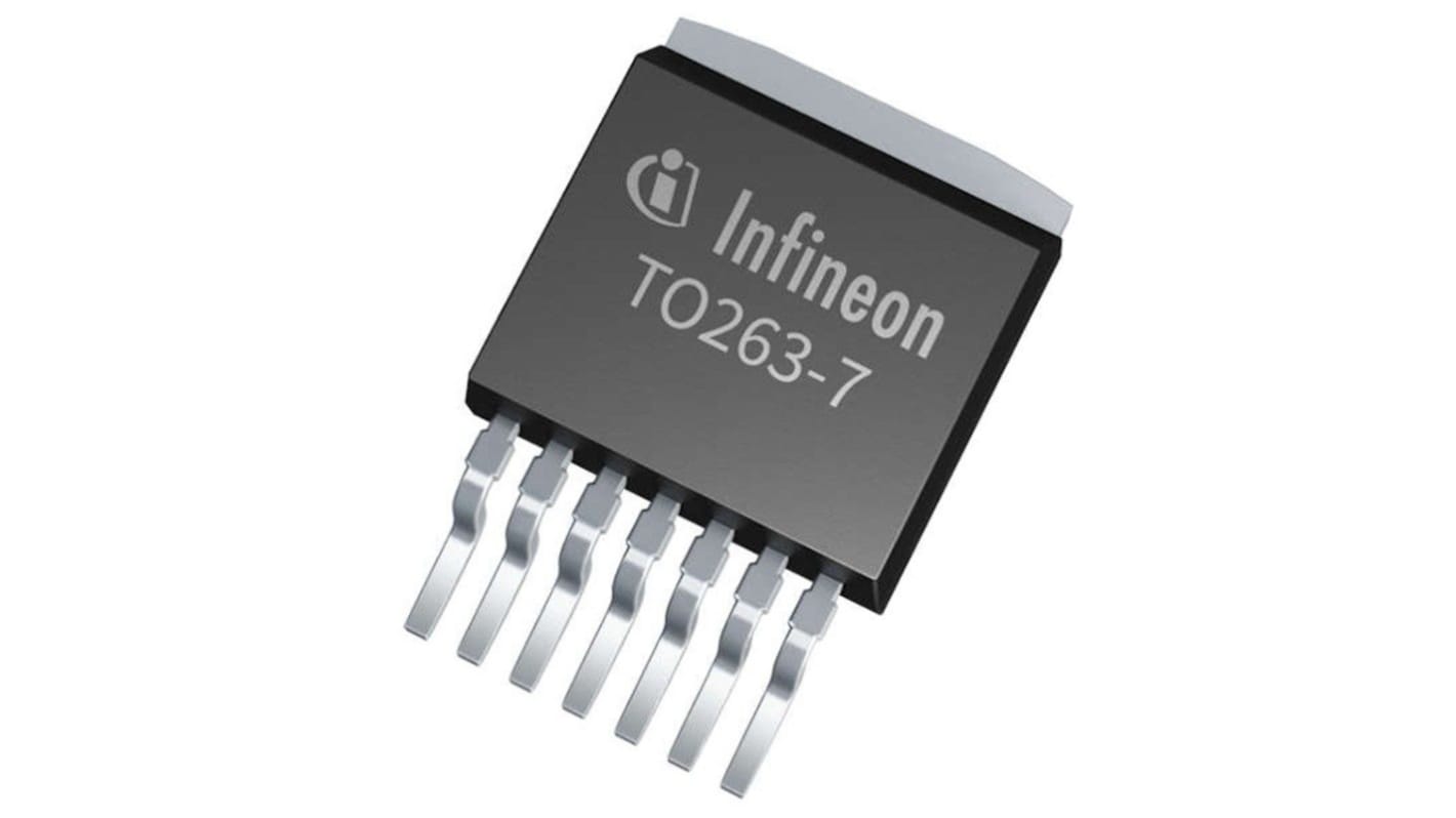 Infineon TLS850D0TAV50ATMA1, Dual Linear Voltage, Voltage Regulator 500mA, 3.3 V, 5 V 7-Pin, TO263