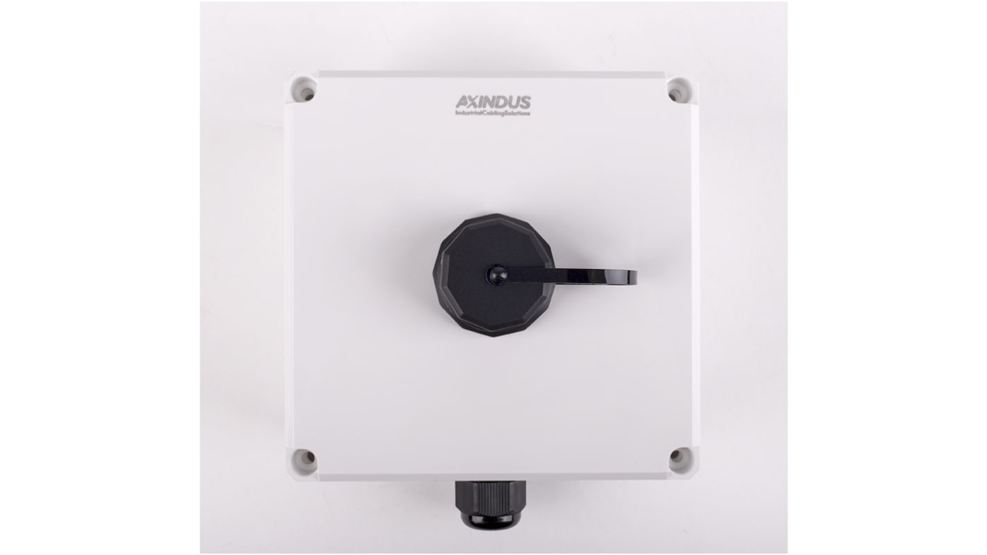 AXINDUS Connector, IP67 Box for use with Connections in Industrial or Outdoor Environments