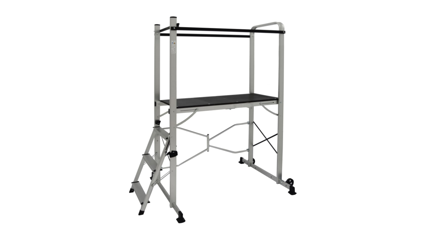 RS PRO 994mm Aluminium Work Platform, 150kg Load