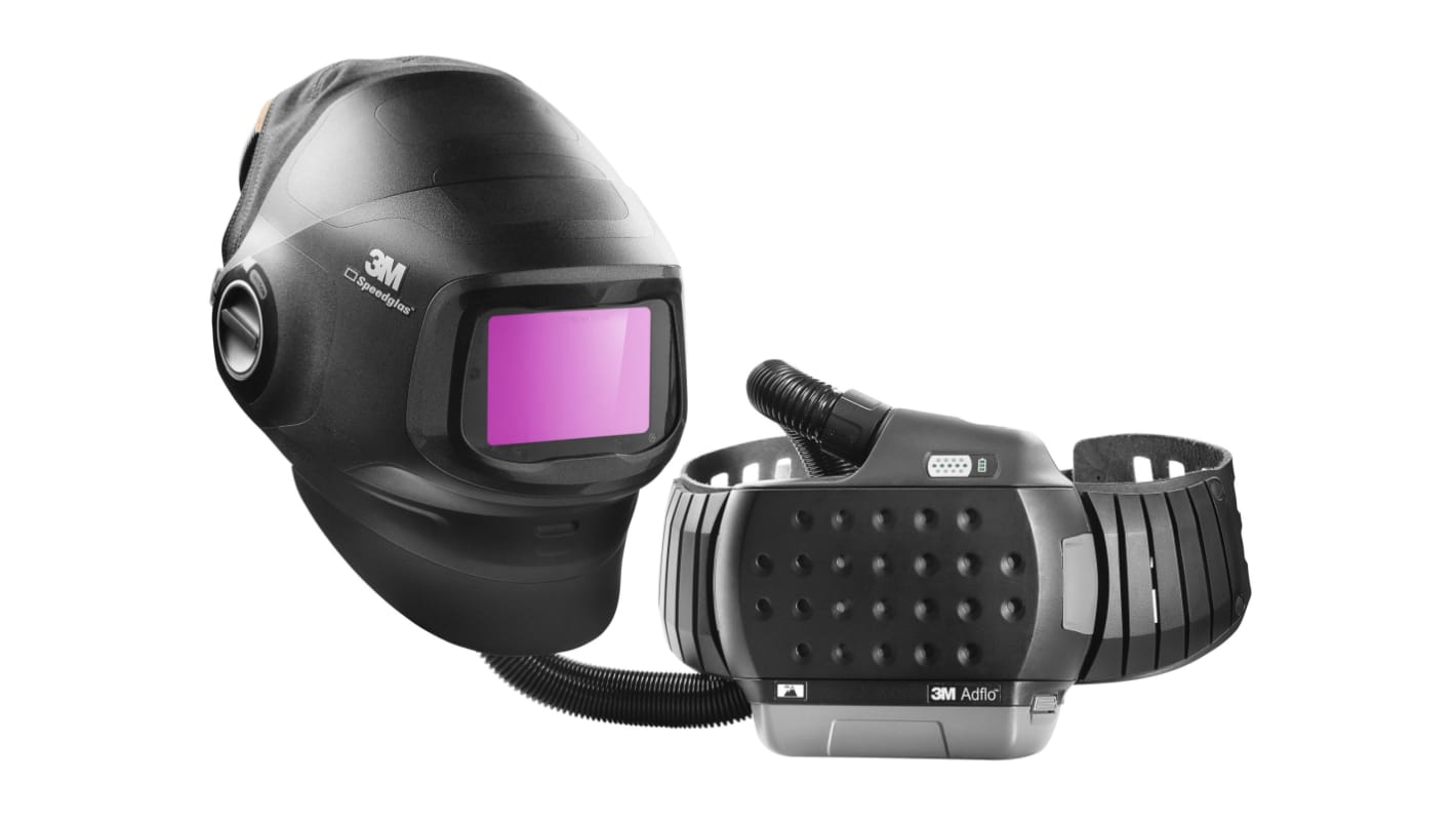 3M G5-01 Flip-Up Welding Mask, Auto-Darkening Lens, Adjustable Headband, 73mm Lens