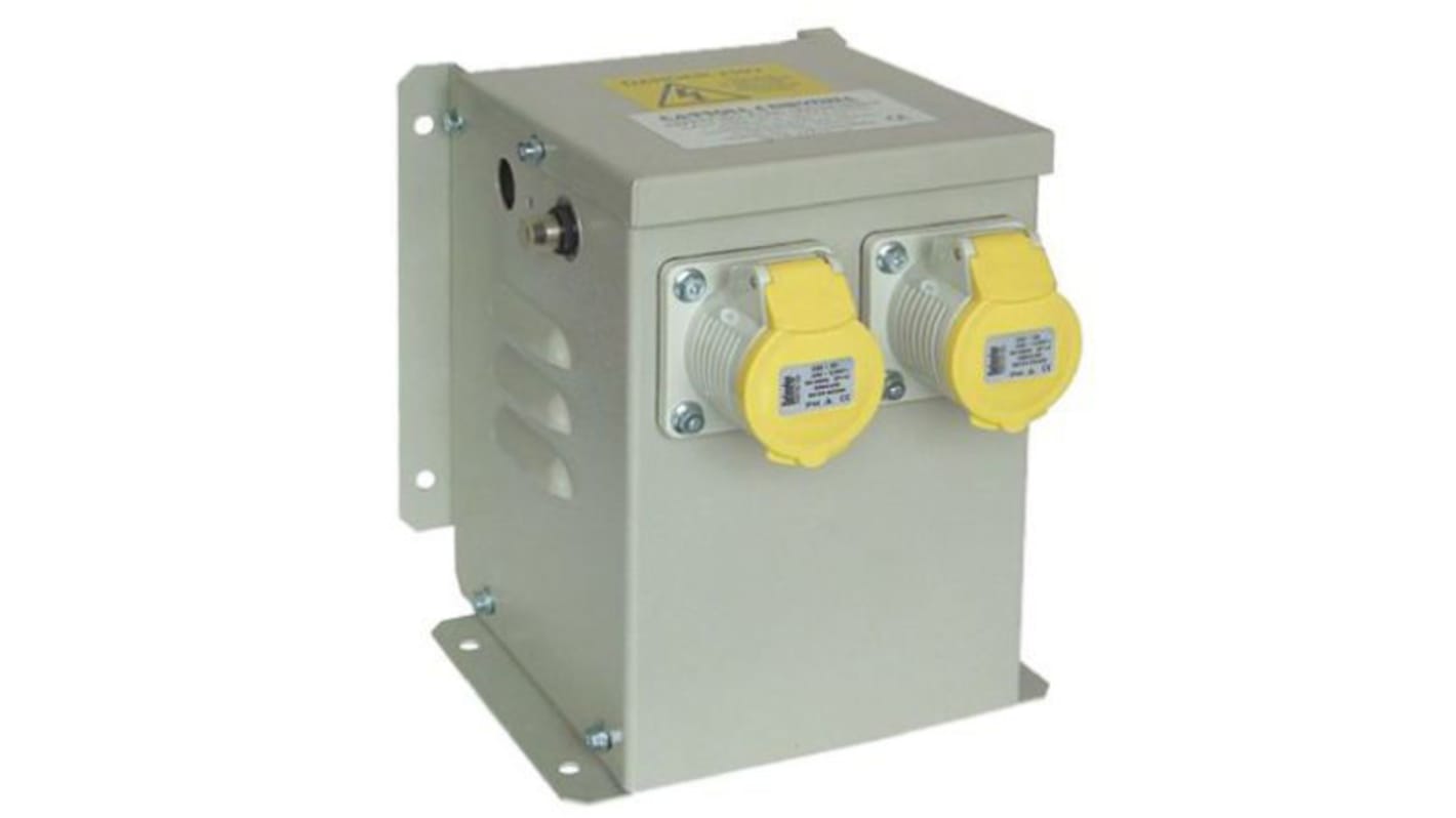 Trasformatore di sicurezza Carroll & Meynell 1.65kVA, primario 230V ca, secondario ±110V ca