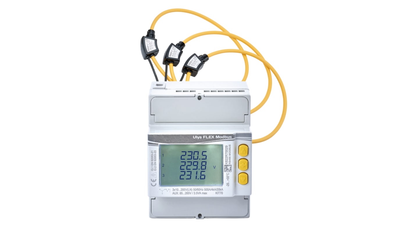 Chauvin Arnoux Energy 3 Phase Backlit LCD Energy Meter, Type Energy Meter