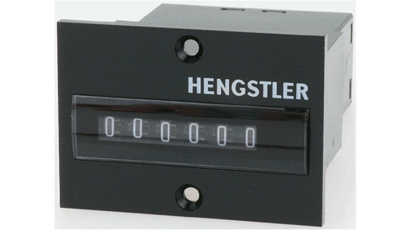 Hengstler 866 Aufwärts Zähler 6-stellig, Impulse, max. 10Hz, 230 Vac