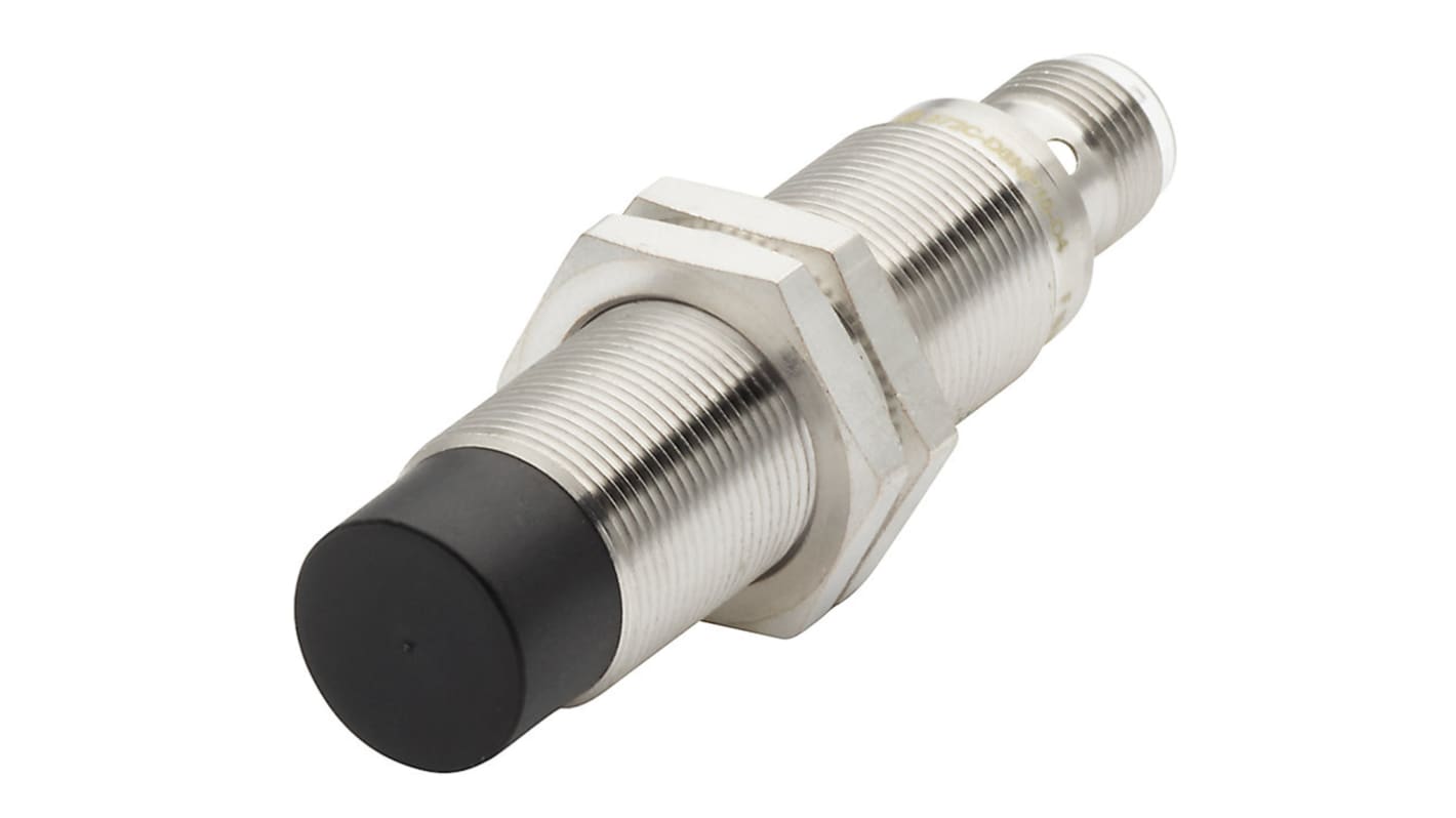 Rockwell Automation Inductive Barrel-Style Proximity Sensor, M18 x 1, 12 mm Detection, PNP Output