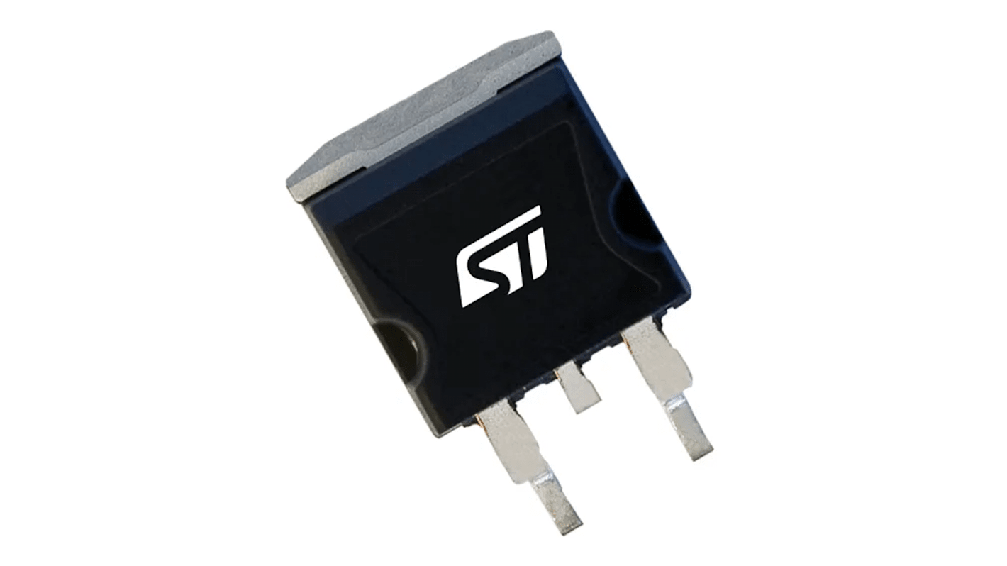 MOSFET STMicroelectronics STH12N120K5-2AG, VDSS 1.200 V, ID 7 A, Cinta y carrete