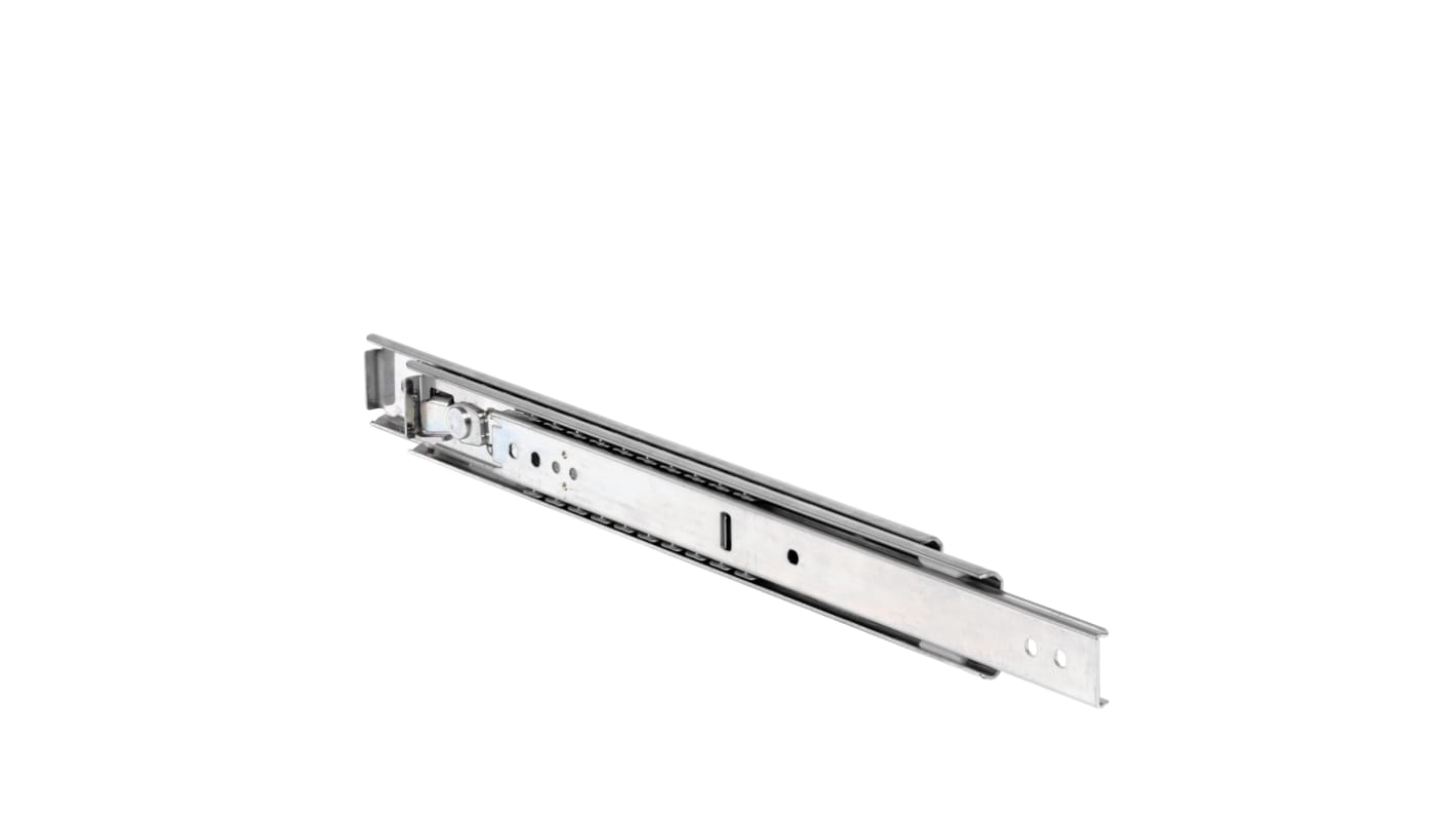 Rail pour rack Accuride DZ0305 en Acier, longueur 508mm, largeur 19.1mm, charge 65kg