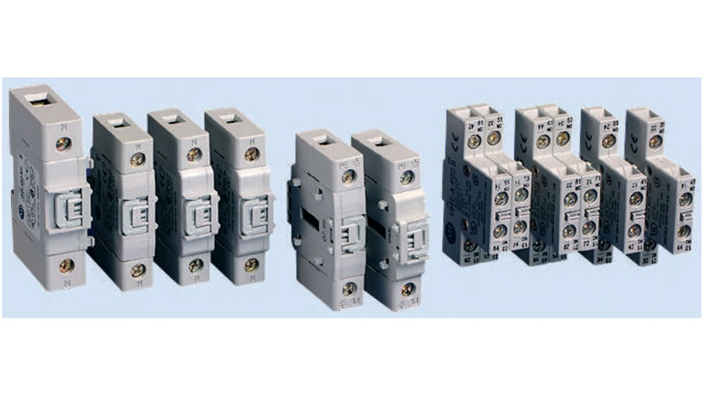 Allen Bradley 194 Hilfskontakt 2-polig, 1 Öffner + 1 Schließer Seitliche Montage 6 A, 17 VDC