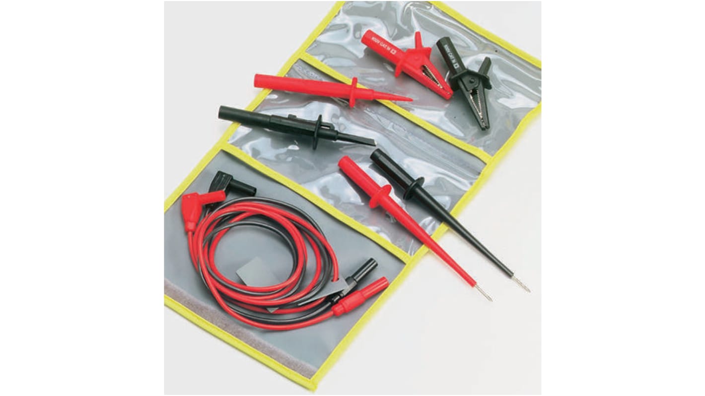 RS PRO Fused Test Lead Kit, CAT III