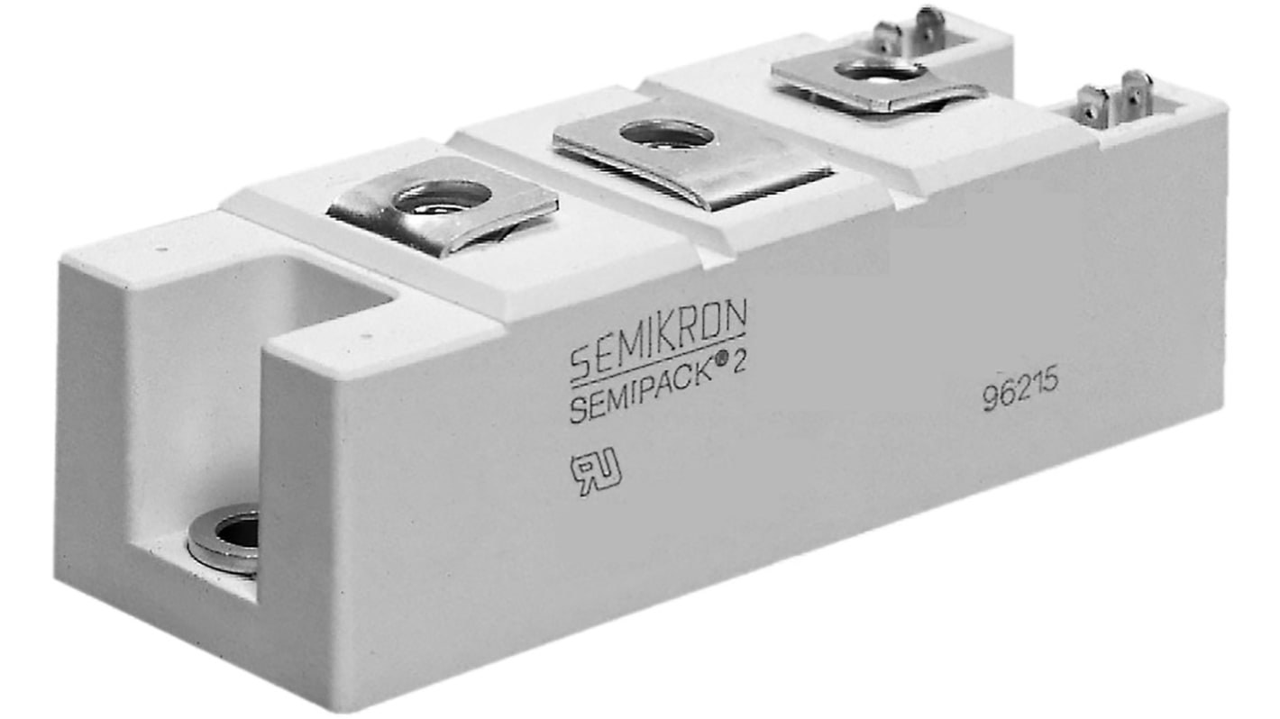 Semikron SKKT 132/16 E, Dual Thyristor Module 1600V, 137A 150mA